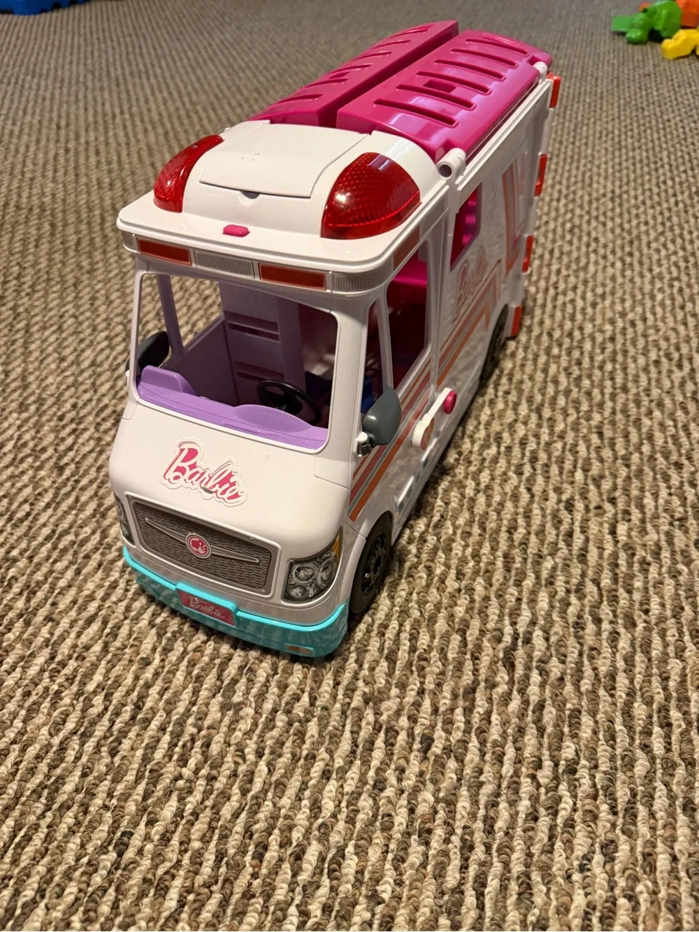 Barbie White Ambulance